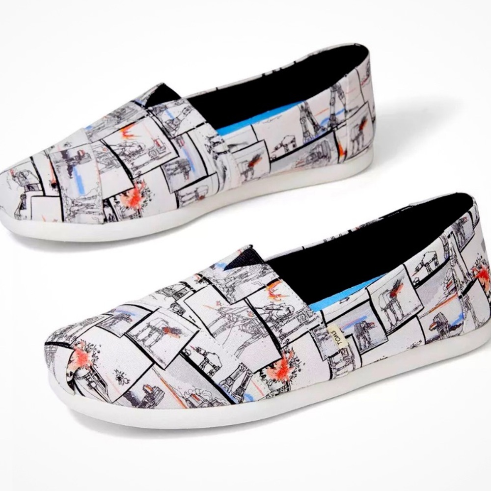Toms Multicolor Graphic Loafers